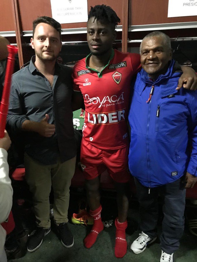 En el camerino de Patriotas Boyacá después de un partido