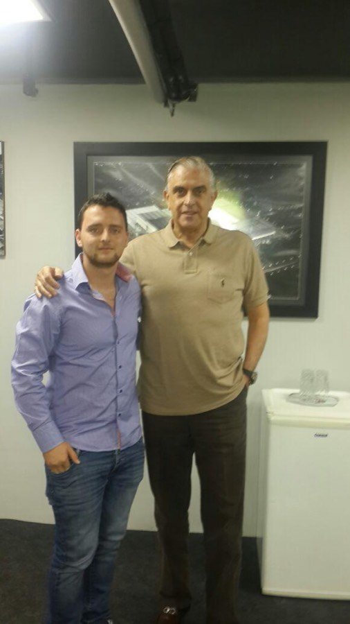 Reunión con directivos del Athletico Paranaense