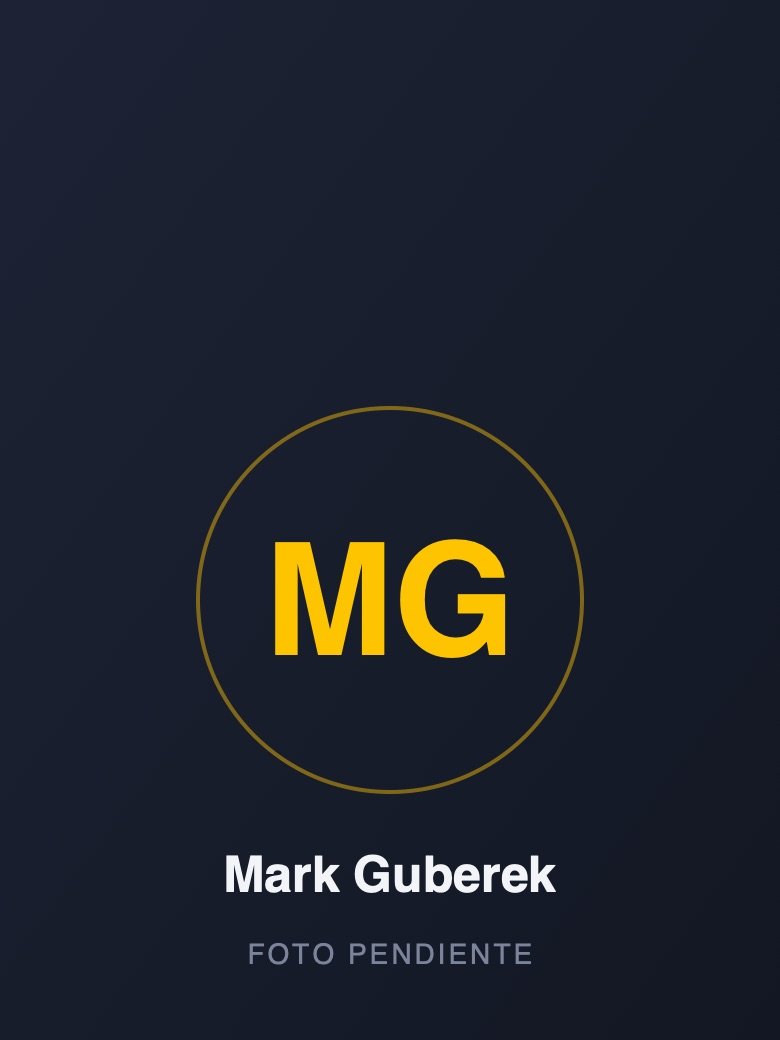 Retrato de Mark Guberek